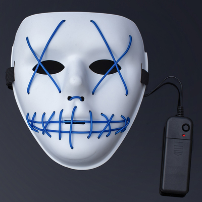 LED Light Up Face Mask