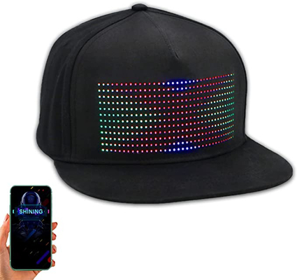 Editing Bluetooth LED Hat With Programmable Mobile App Control