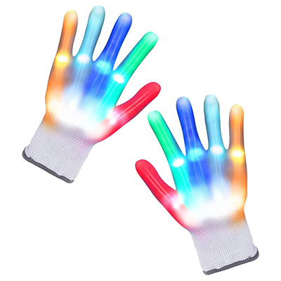 Flashing LED Light Up Gloves For Boys Girls Birthadays Christmas Gift