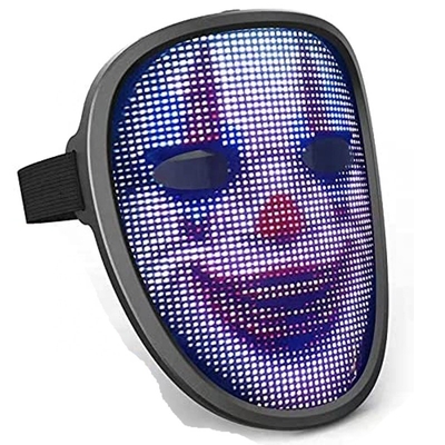 Tiktok Explosive LED Full Face Changing Mask For Kids USB Rechargeable