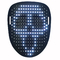 USB Rechargeable Smart LED Face Mask With 25 Glowy Faces And 25 Animations