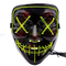 Masquerade Light Up Halloween Purge Mask Luminous With 10 Difference Colors