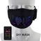 LED Programmable Message Display Mask Soft Comfortable App Controlled