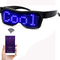 Bluetooth App Connected Programmable LED Glasses Smart DIY Eyeglasses