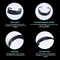 Bluetooth LED Luminous Glasses Programme Message Animation Drawing Equalizer
