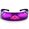 Shining Programmable LED Glasses Bluetooth 4.0 Full Color Glowing
