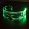 Cyberpunk LED Visor Glasses With 7 Colors And 3 Modes Futuristic Acrylic