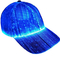 Fiber Optic LED Light Up Baseball Hats Unisex One Size Fits All