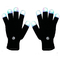Fingertip Light Up LED Hand Gloves RGB Color 6 Flashing Modes For Adults