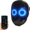 Programmable Smart LED Face Mask Bluetooth Shining For Halloween Party Cosplay